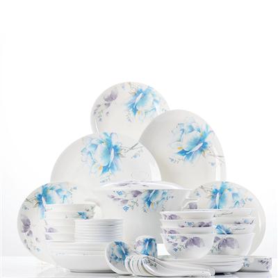 抽插下面好爽av48头聆听花开骨瓷礼品餐具套装